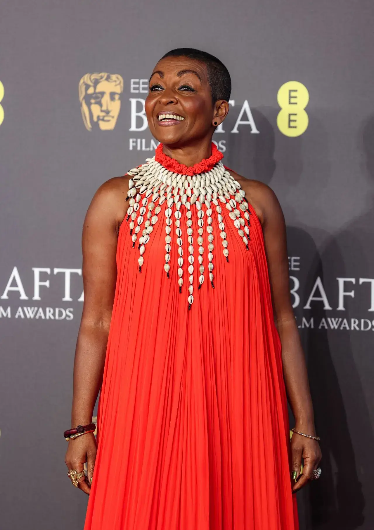 ADJOA ANDOH IMAGES AT 2024 EE BAFTA FILM AWARDS IN LONDON